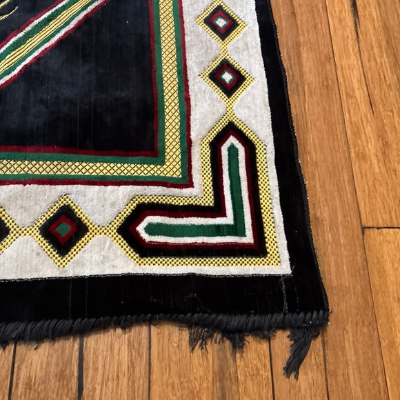 Geometric Turkish Vintage Rug Farmhouse Vintage Anatolian Village Rug 31x49 - Picture 10 of 12